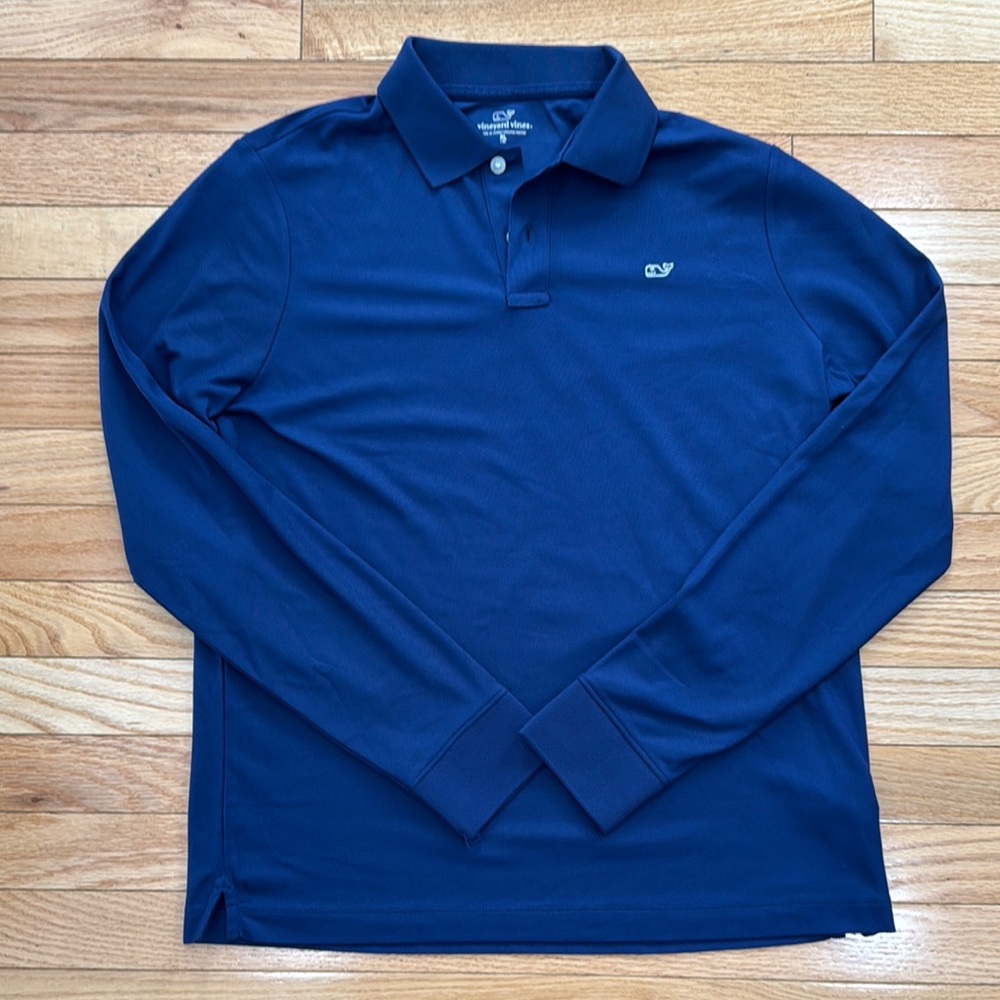Vineyard Vines Boy’s  Blue Polo Shirt
